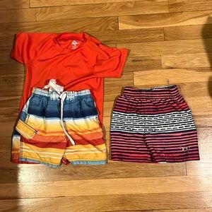 Boys swim lot 3 pieces